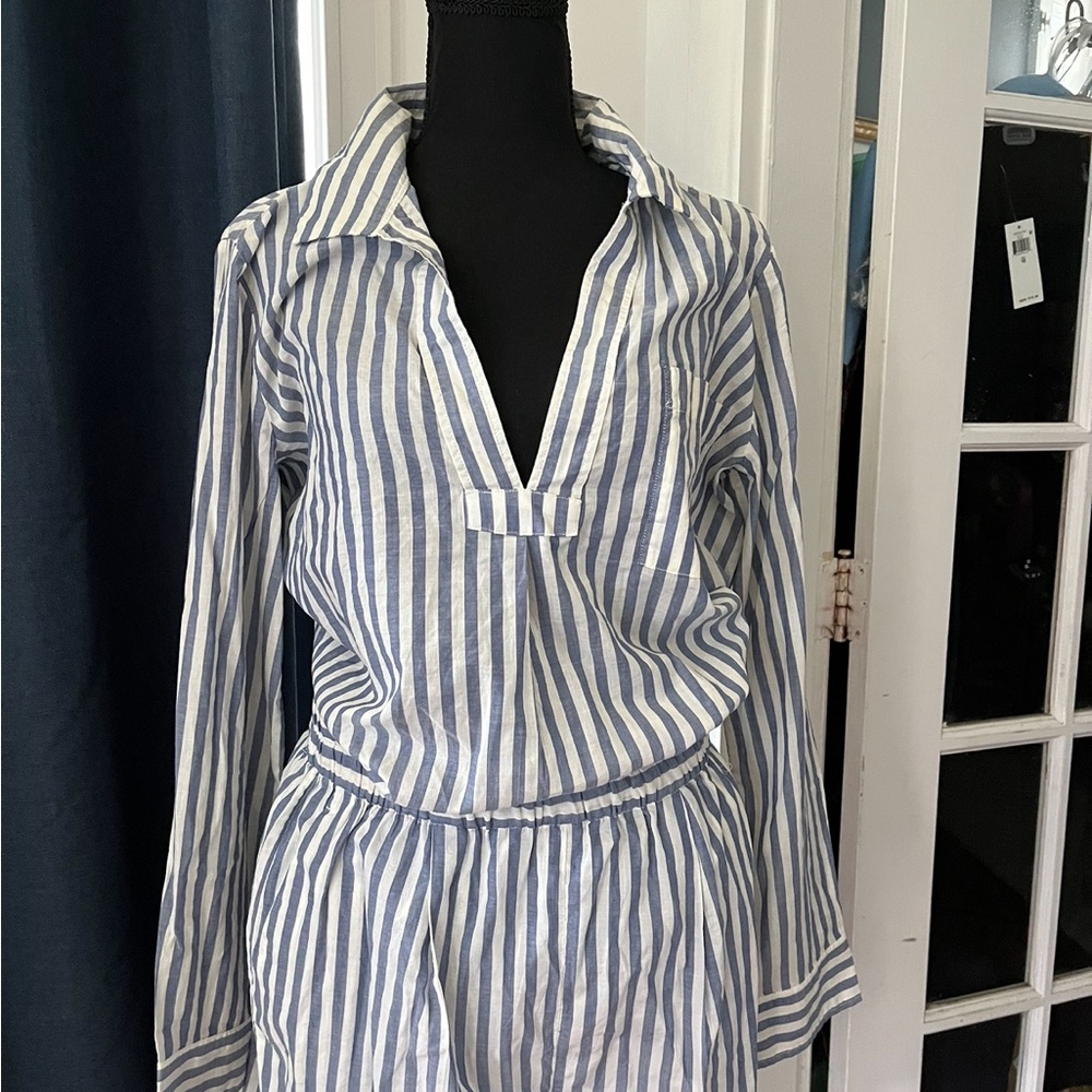 J.Crew tunic with shorts new  lightweight great for the beach size medium
